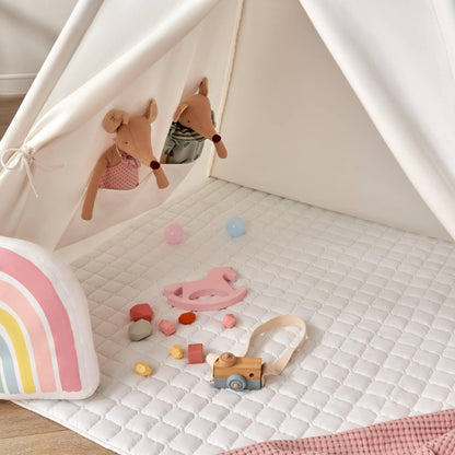 Tiny Land® Teepee for Kids with Mat - TLTGTP003