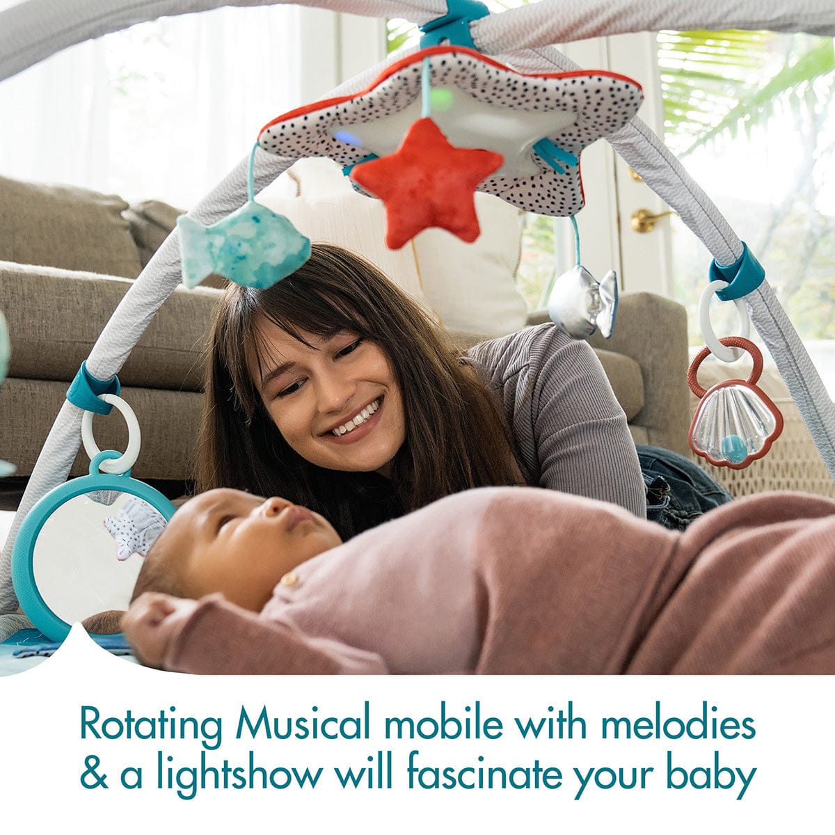 Tiny Love 2-in-1 Musical Mobile Gymini - Treasure The Ocean - TO116FJT