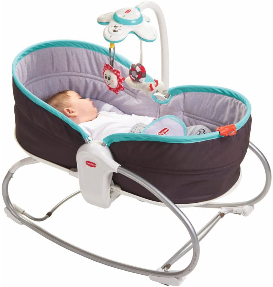 Tiny Love 3 in 1 Rocker Napper - Grey/Turquoise