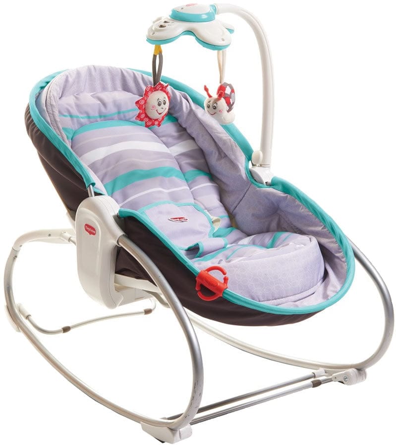 Tiny Love 3 in 1 Rocker Napper - Grey/Turquoise