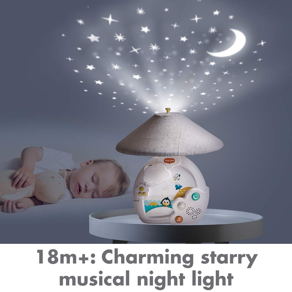Tiny Love Magical Tales Magical Night Black & White 3-in-1 Projector Mobile - TO072FGO