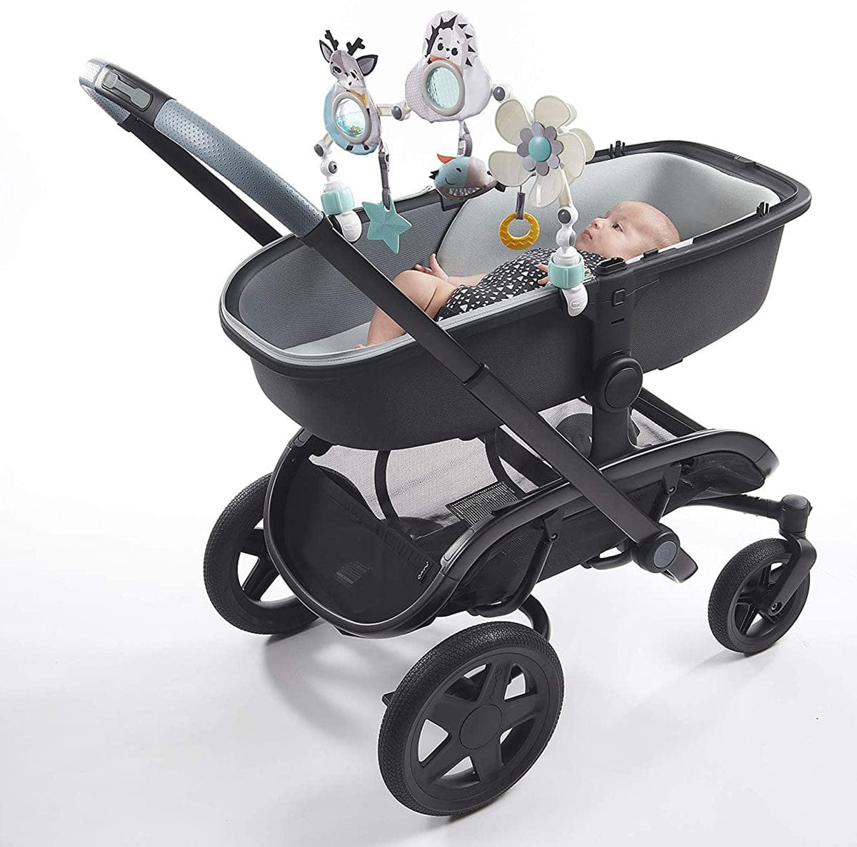 Tiny Love Sunny Stroll Stroller Arch - Magical Tales Black & White - TO1100700