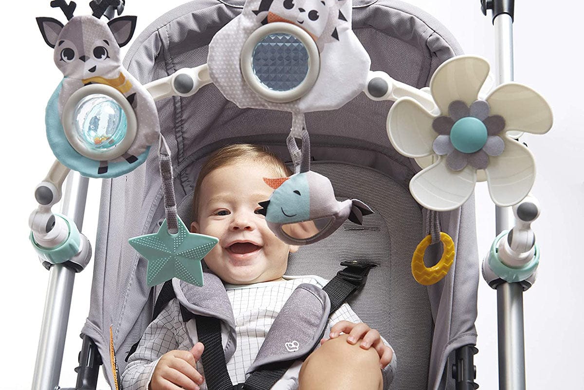 Tiny Love Sunny Stroll Stroller Arch - Magical Tales Black & White - TO1100700