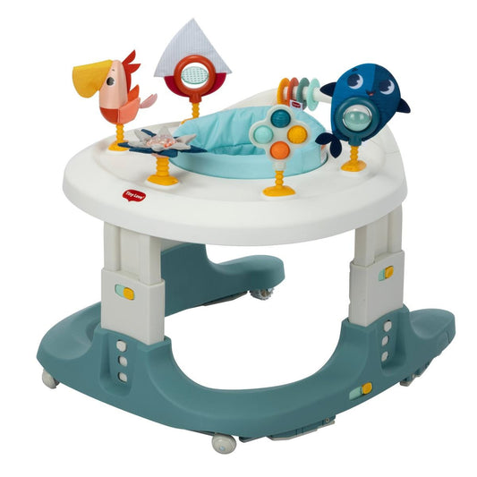 Tiny Love baby activity center with hanging toys and seat