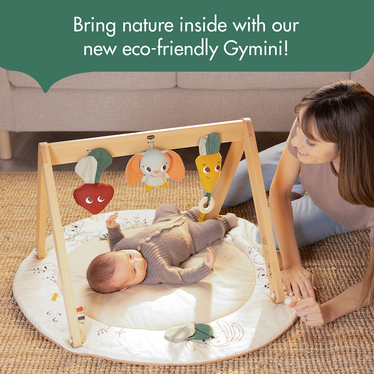 Tiny Love Wooden Gymini With Book - Garden of Adventure Collection - TO169HFZ