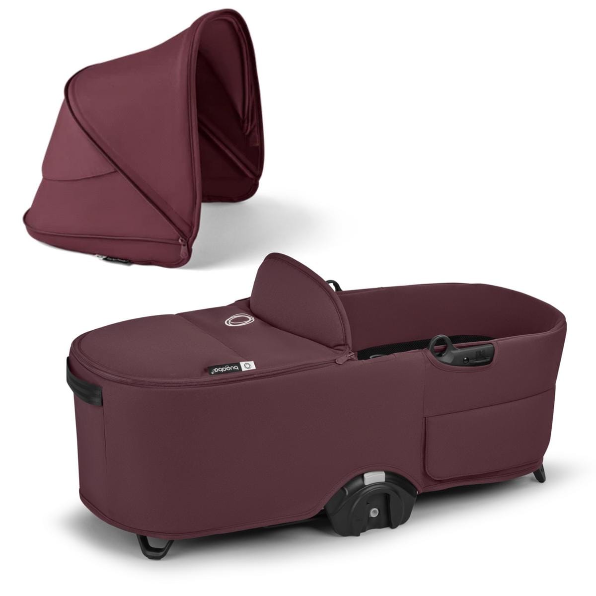 Bugaboo Dragonfly Bassinet Complete - Dark Cherry