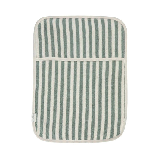 Snuggle Me Change Pad Towel - Slate