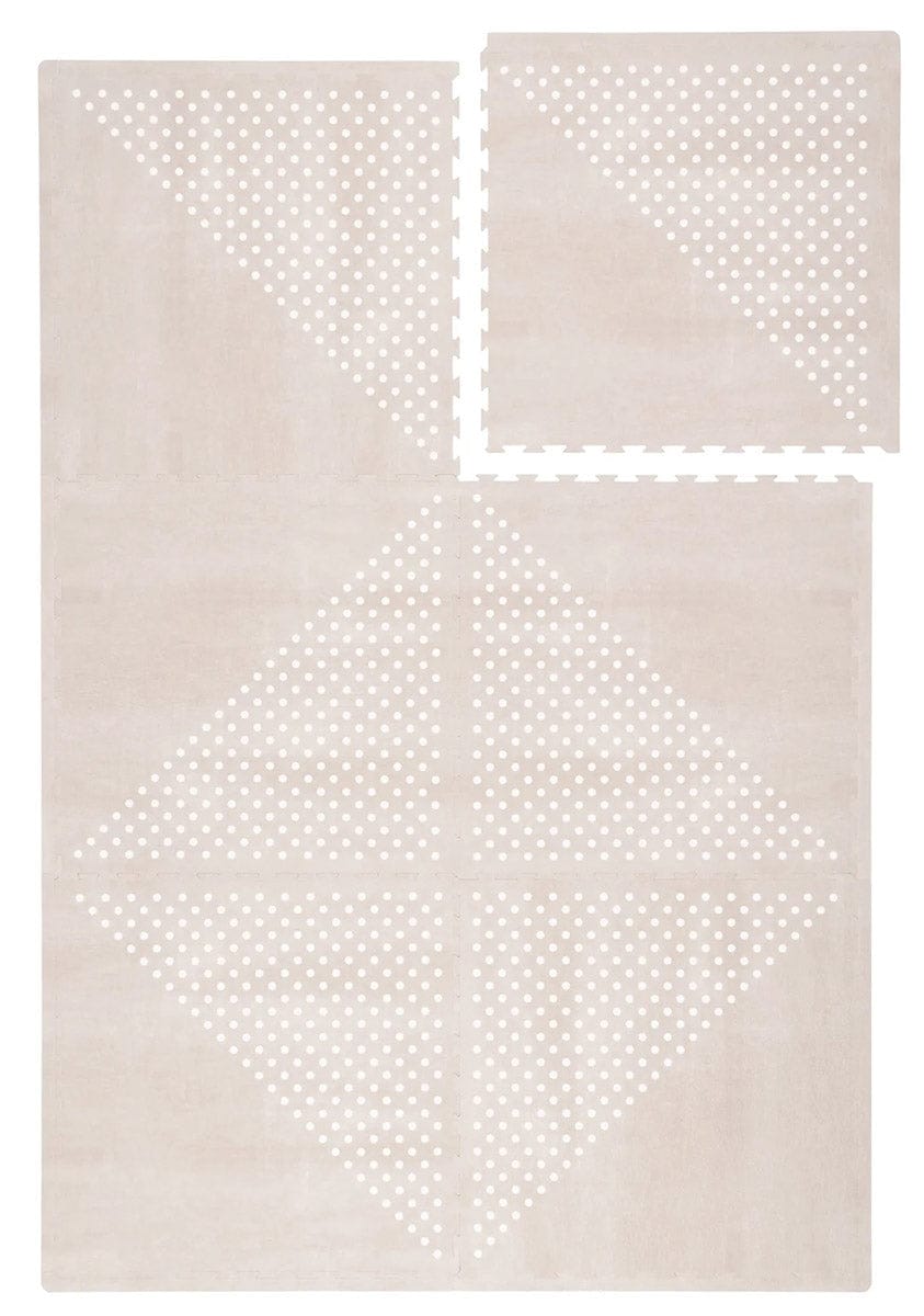 Toddlekind Printed Foam Puzzle Playmat - Earth - Clay - 4260620339980