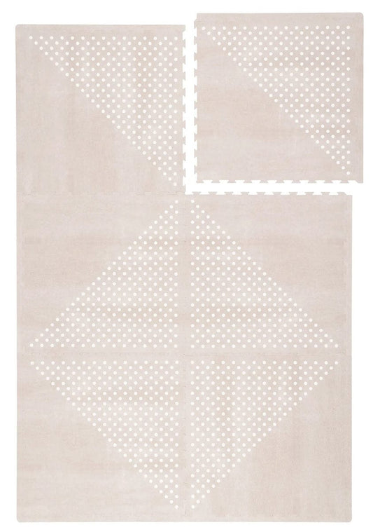 Toddlekind Printed Foam Puzzle Playmat - Earth - Clay - 4260620339980