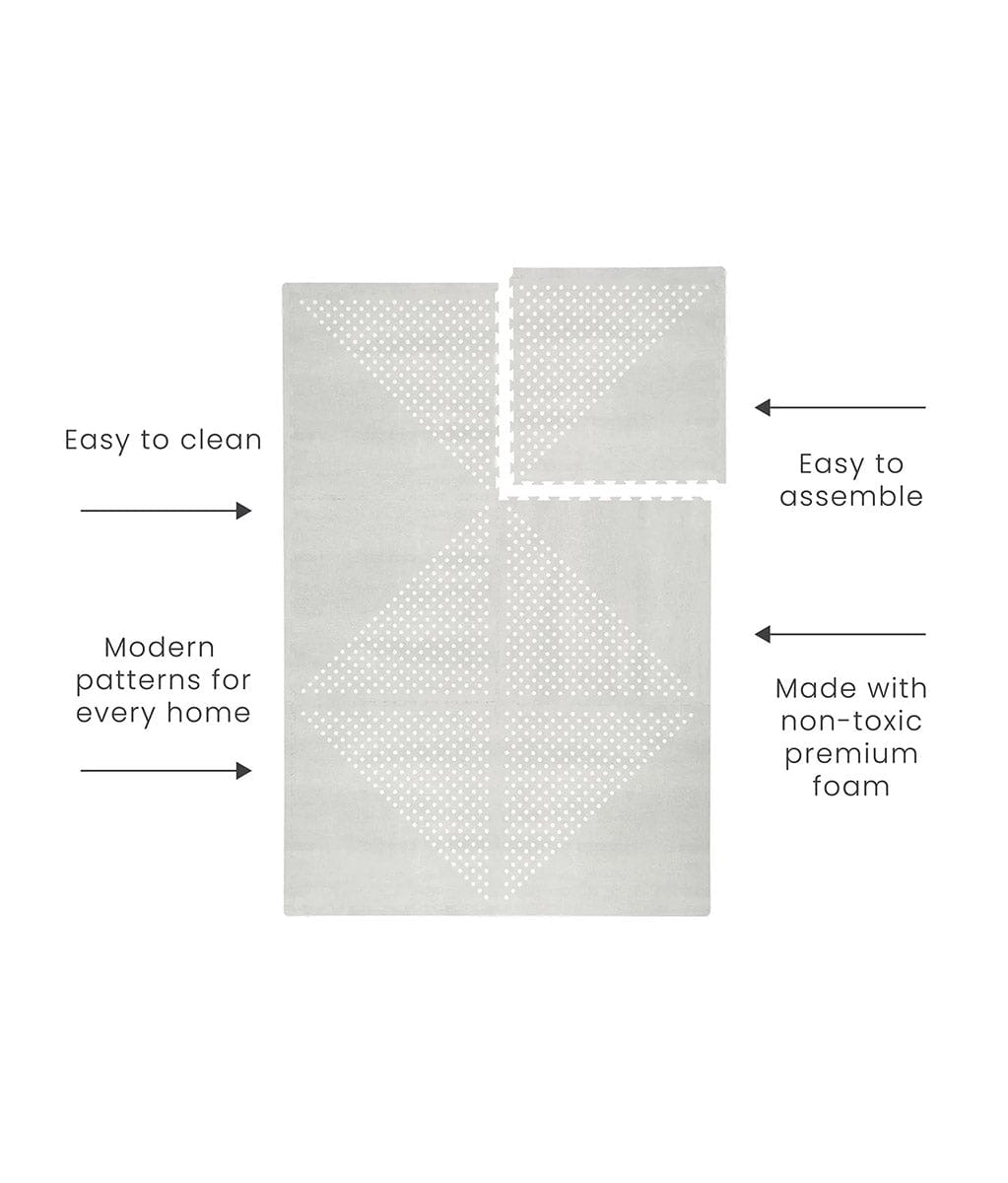 Toddlekind Printed Foam Puzzle Playmat - Earth - Dove - 4260620339973