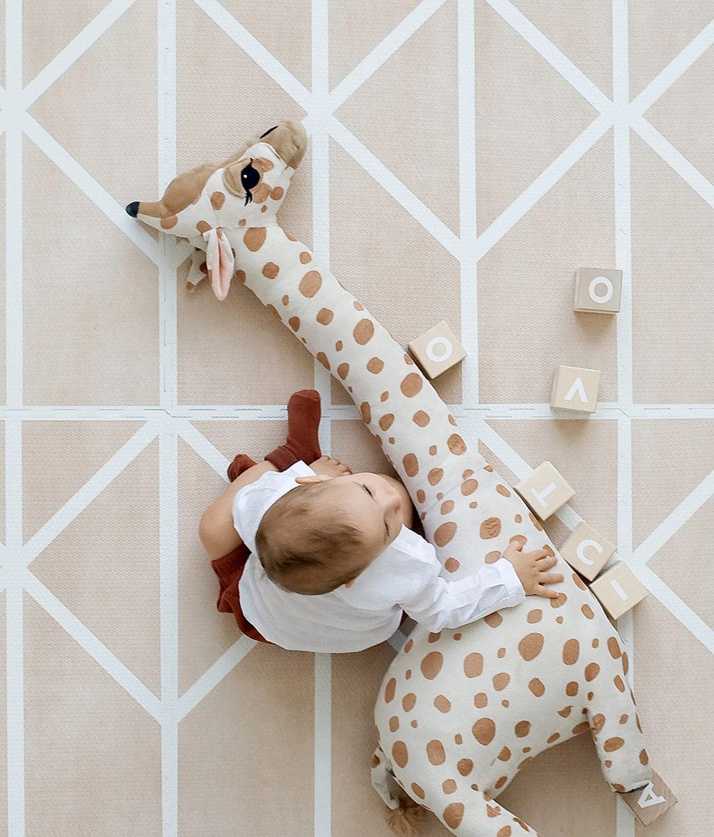 Toddlekind Printed Foam Puzzle Playmat - Nordic - Clay - 4260620339577