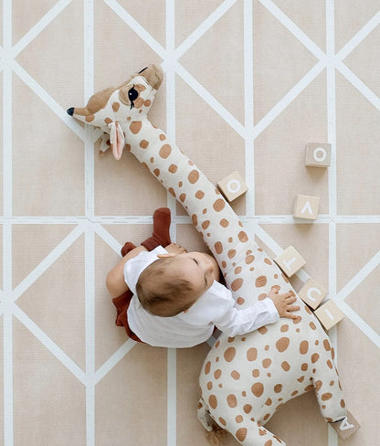 Toddlekind Printed Foam Puzzle Playmat - Nordic - Clay - 4260620339577
