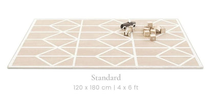 Toddlekind Printed Foam Puzzle Playmat - Nordic - Clay - 4260620339577