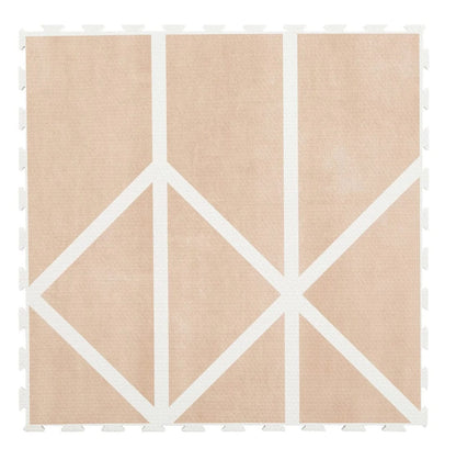 Toddlekind Printed Foam Puzzle Playmat - Nordic - Clay - 4260620339577