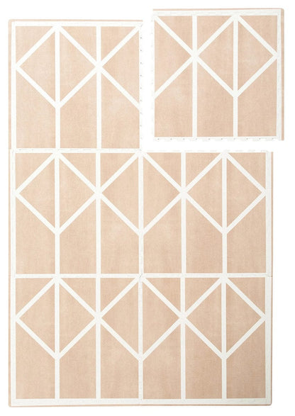 Toddlekind Printed Foam Puzzle Playmat - Nordic - Clay - 4260620339577