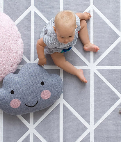Toddlekind Printed Foam Puzzle Playmat - Nordic - Pebble - 4260620330024