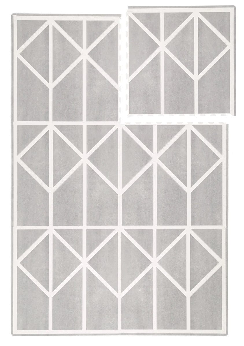 Toddlekind Printed Foam Puzzle Playmat - Nordic - Pebble - 4260620330024