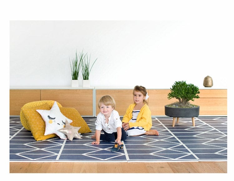 Toddlekind Printed Foam Puzzle Playmat - Nordic - Petroleum - 4260620330017