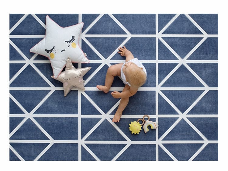 Toddlekind Printed Foam Puzzle Playmat - Nordic - Petroleum - 4260620330017
