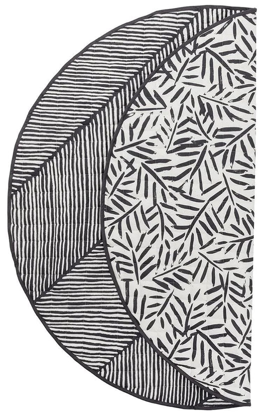 Toddlekind Quilted Cotton Reversible Playmat - Anchor - 4260620339102