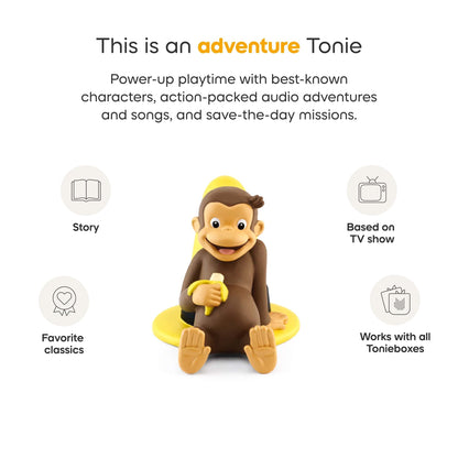 Tonies Curious George Audio Character (3y+) - 10000650