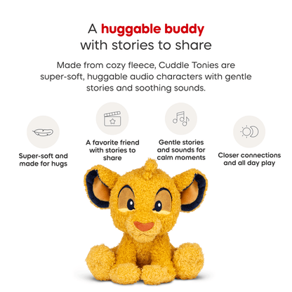 Tonies Disney Simba Cuddle Audio Character (3y+) - 11003866