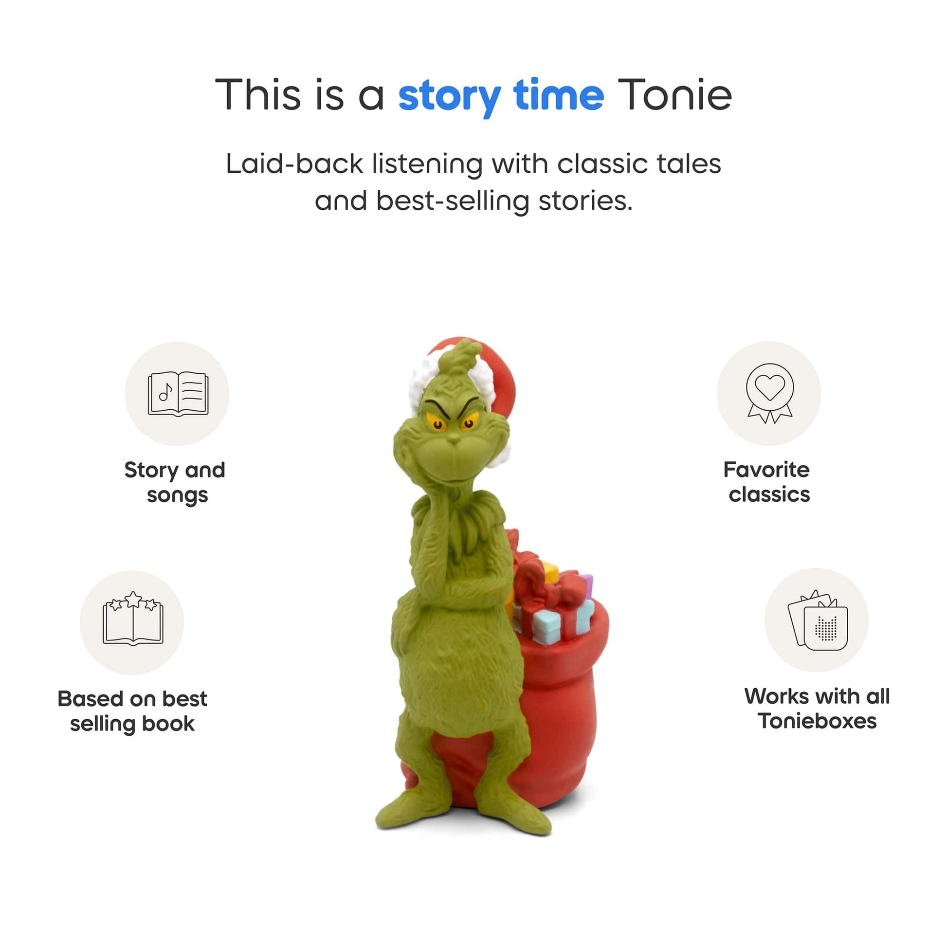 Tonies How the Grinch Stole Christmas Audio Character (4y+) - 10000791