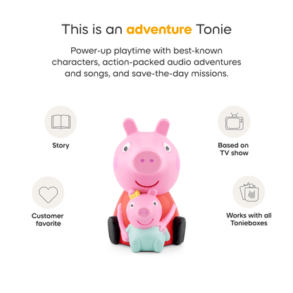 Tonies Peppa Pig The New Baby Sister Audio Character (3y+) - 11003322