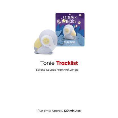 Tonies Sleepy Toucan Nature Sounds Audio Character (3y+) - 11002359