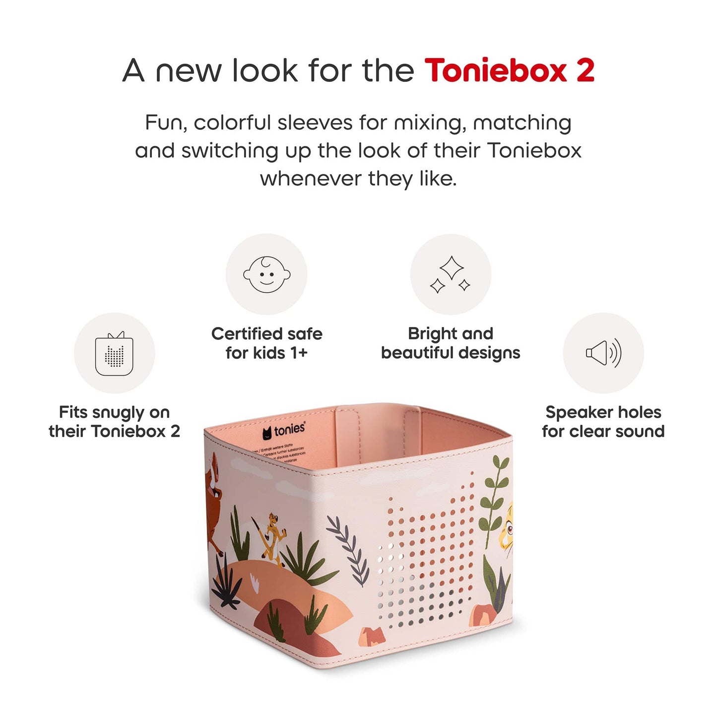 Tonies Toniebox 2 Sleeve - Disney Lion King - 11003070