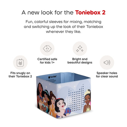 Tonies Toniebox 2 Sleeve - Disney Princess - 11003068
