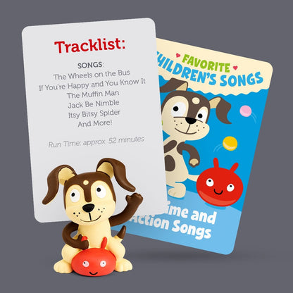 Tonies Toniebox Playtime Puppy Starter Set - Gray with Audio Character (3y+) - 10000764