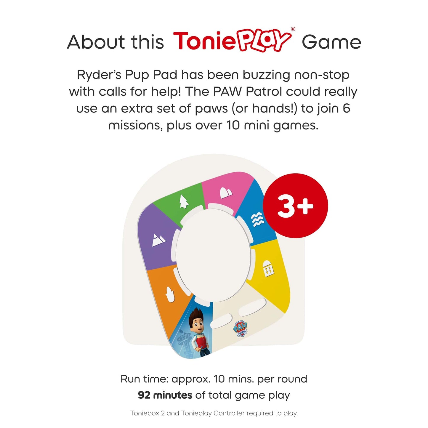 Tonies Tonieplay Game & Controller Set: Paw Patrol - 11002950