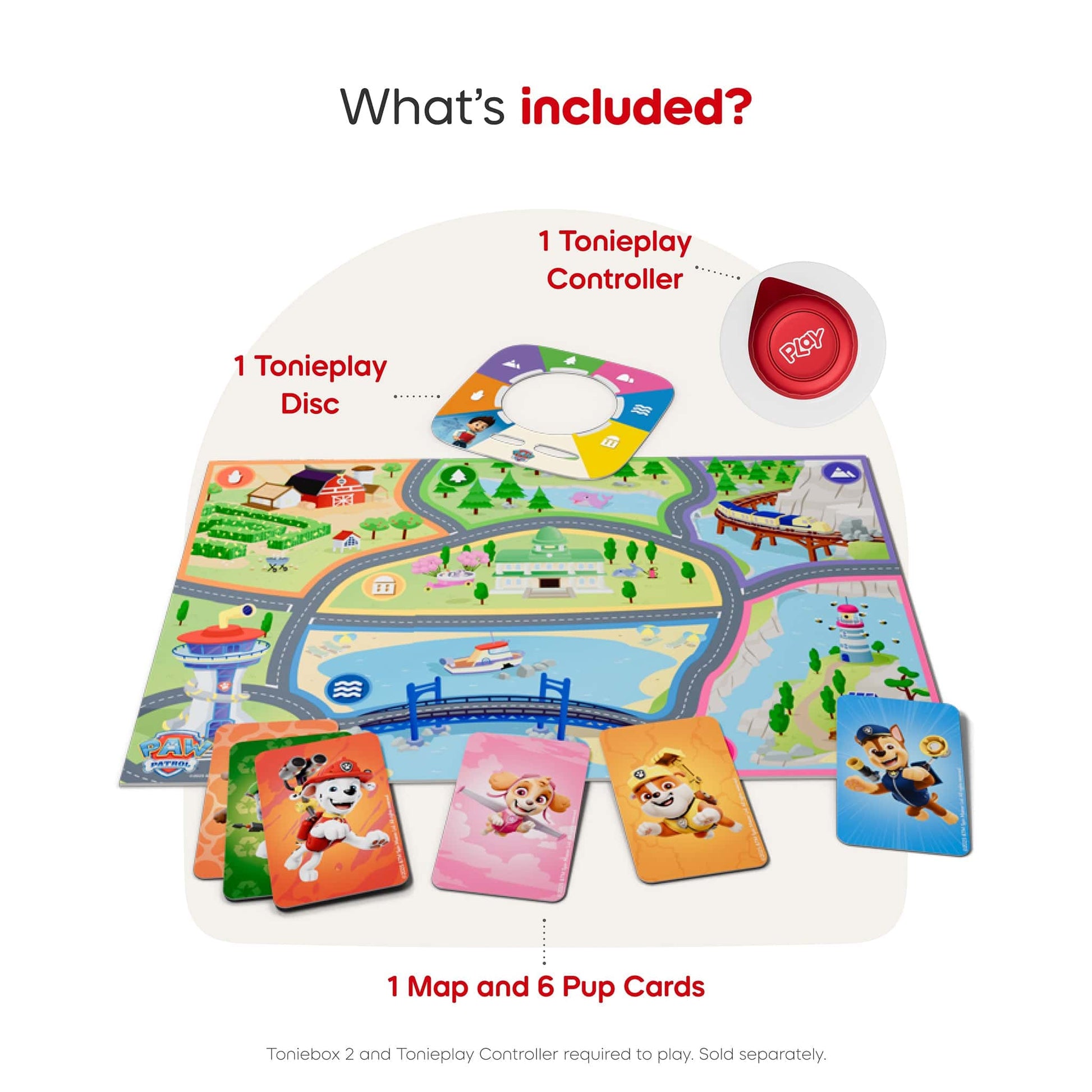 Tonies Tonieplay Game & Controller Set: Paw Patrol - 11002950