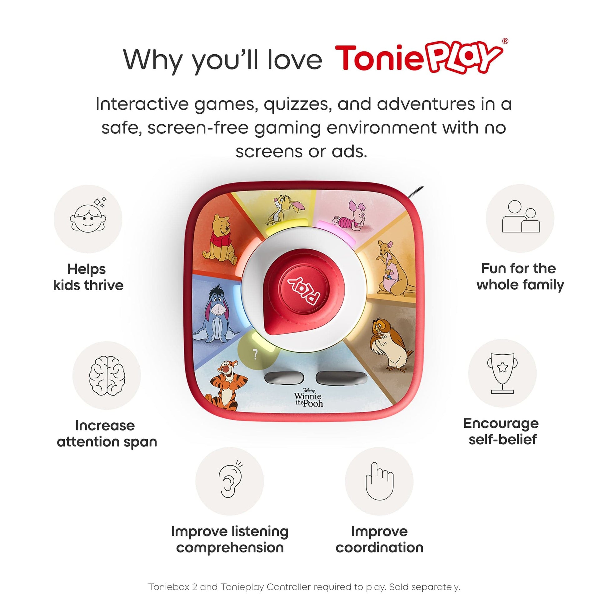 Tonies Tonieplay Game - Disney Winnie The Pooh: Tigger's Mix-Up Fix-Up - 11003454