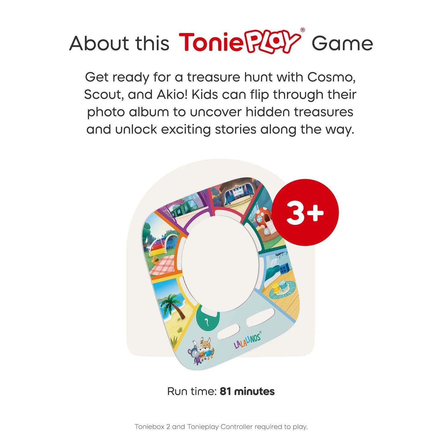 Tonies Tonieplay Game - Lalalinos: Find the photo - 11003449