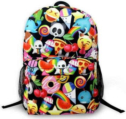 Top Trenz 2 Zipper Kid Backpack - 'Moji-Nation - BP-NATION