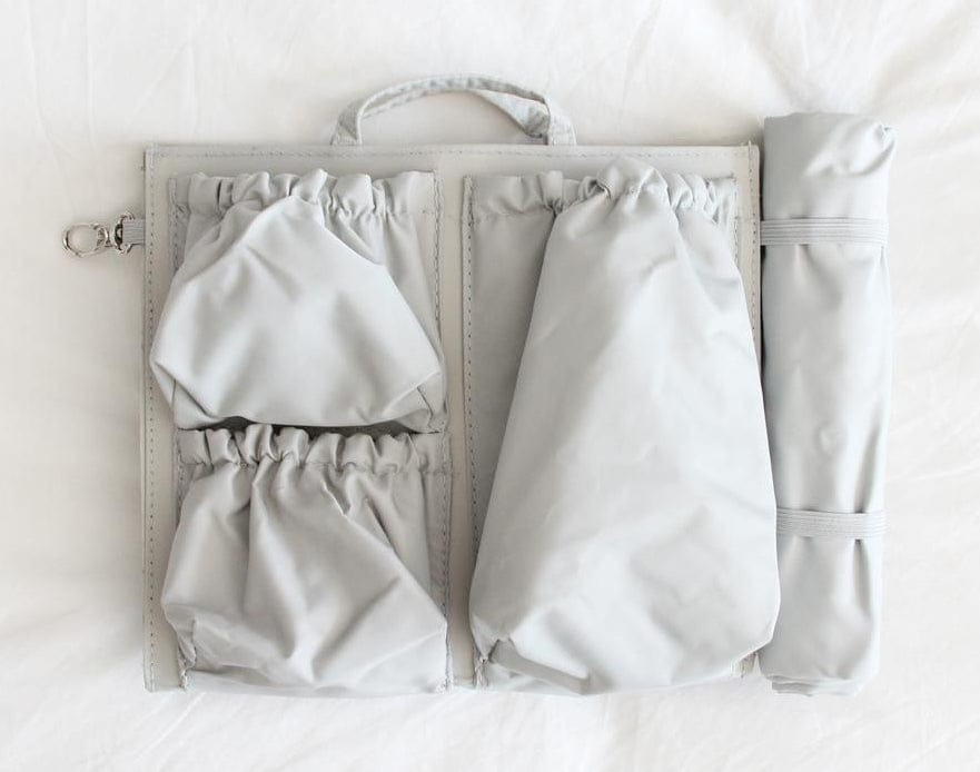 ToteSavvy Mini Bag Organizer - Soft Grey - MINIGRY