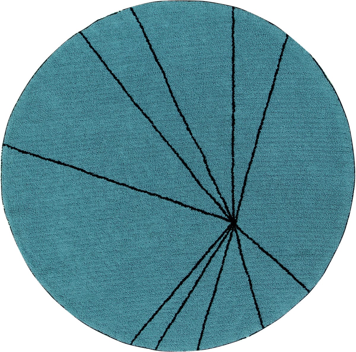 Lorena Canals Trace Rug - Petroleum (5' 3'') - C-TRACE-PETRO