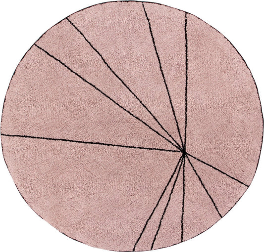 Lorena Canals Trace Rug - Vintage Nude (5' 3'') - C-TRACE-VINTNU