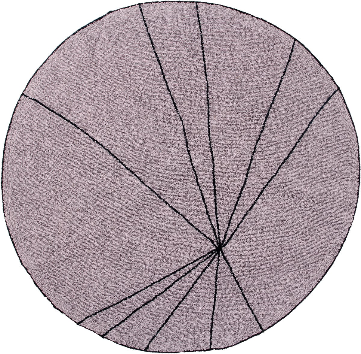 Lorena Canals Trace Rug - Wood Rose (5' 3'') - C-TRACE-WOOD