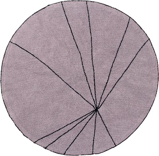 Lorena Canals Trace Rug - Wood Rose (5' 3'') - C-TRACE-WOOD