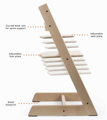 Tripp Trapp Chair + Newborn Set (One Box) - Natural - 638700