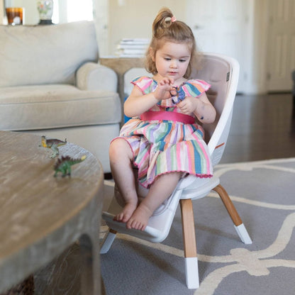 TruBliss 2-in-1 Turn-A-Tot High Chair - Grey Taupe - PB001-GTP