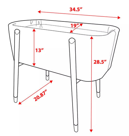 TruBliss Sova Bassinet - Grey Lily - BA407