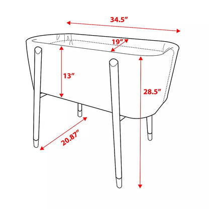 TruBliss Sova Bassinet - Irish Cream - BA402