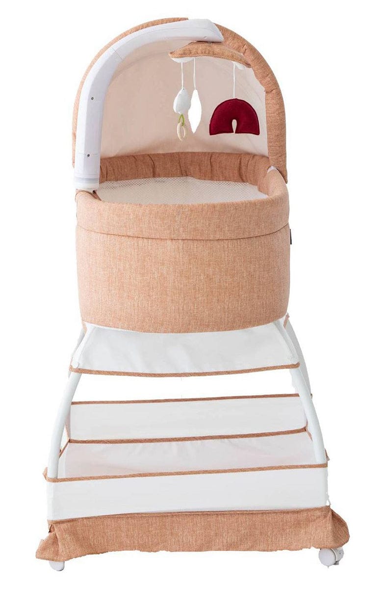 TruBliss Sweetli Nurture Bassinet - Clay Melange - BA601-CM