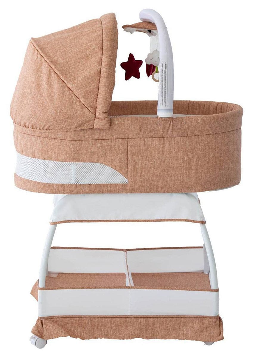 TruBliss Sweetli Nurture Bassinet - Clay Melange - BA601-CM