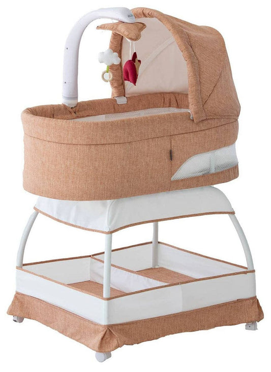 TruBliss Sweetli Nurture Bassinet - Clay Melange - BA601-CM