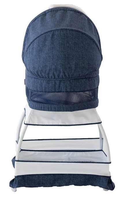 TruBliss Sweetli Nurture Bassinet - Denim Melange - BA601-DM